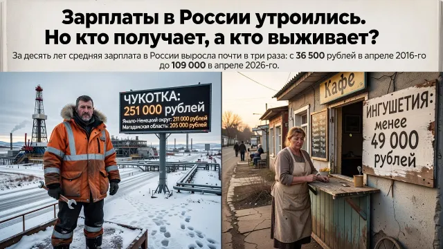 Зарплаты в России утроились. Но кто получает, а кто выживает?